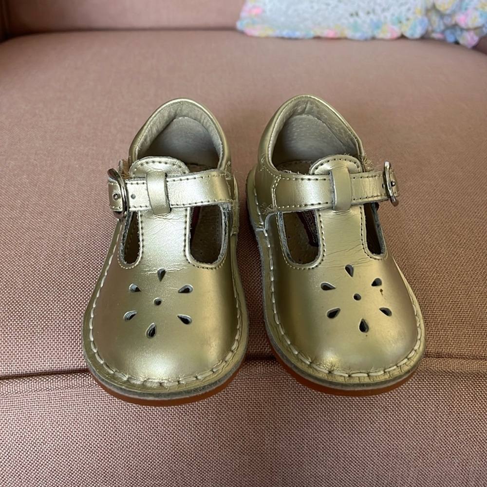L’amour Gold Children’s Shoes